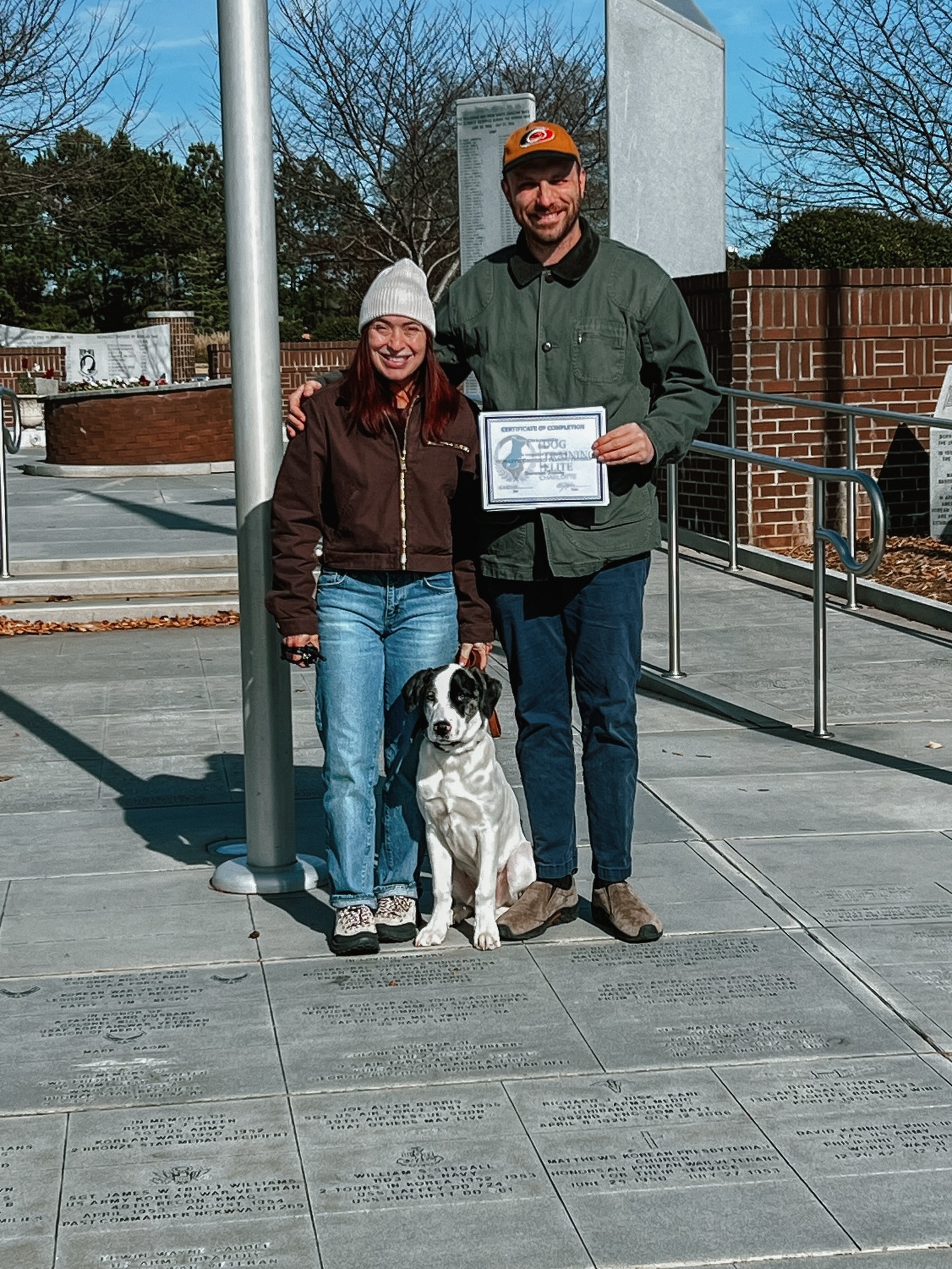 Blue and family are all smiles as they’ve completed their high end obedience sessions and are ready to tackle on group classes!👏🏼🐶

.
.
.
.

