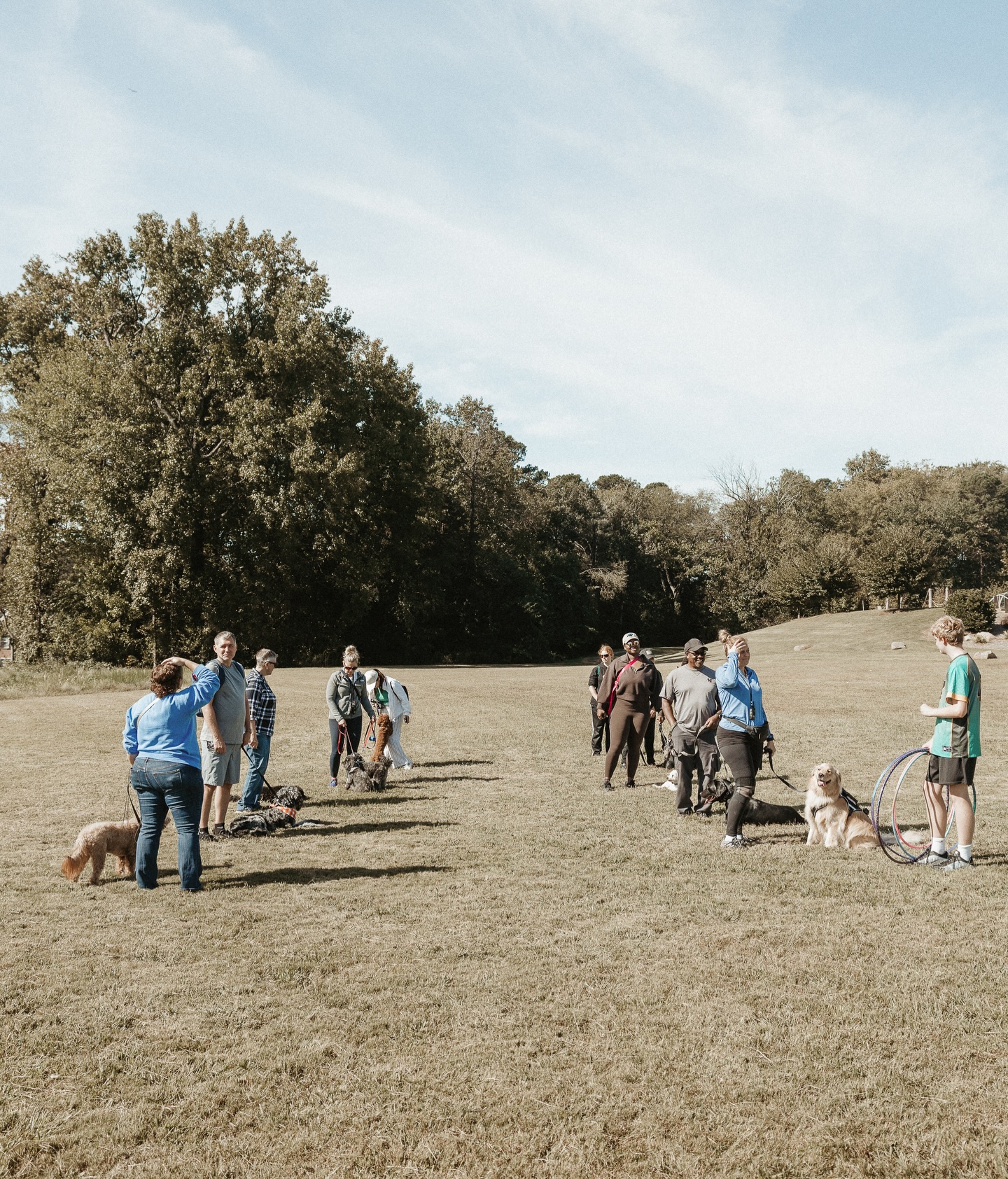 No group class this weekend for either location!🐶 Have a great weekend and we’ll be back for our last group class of 2025 at Crooked Creek next Saturday! *limited spots available*

.
.
.
.

