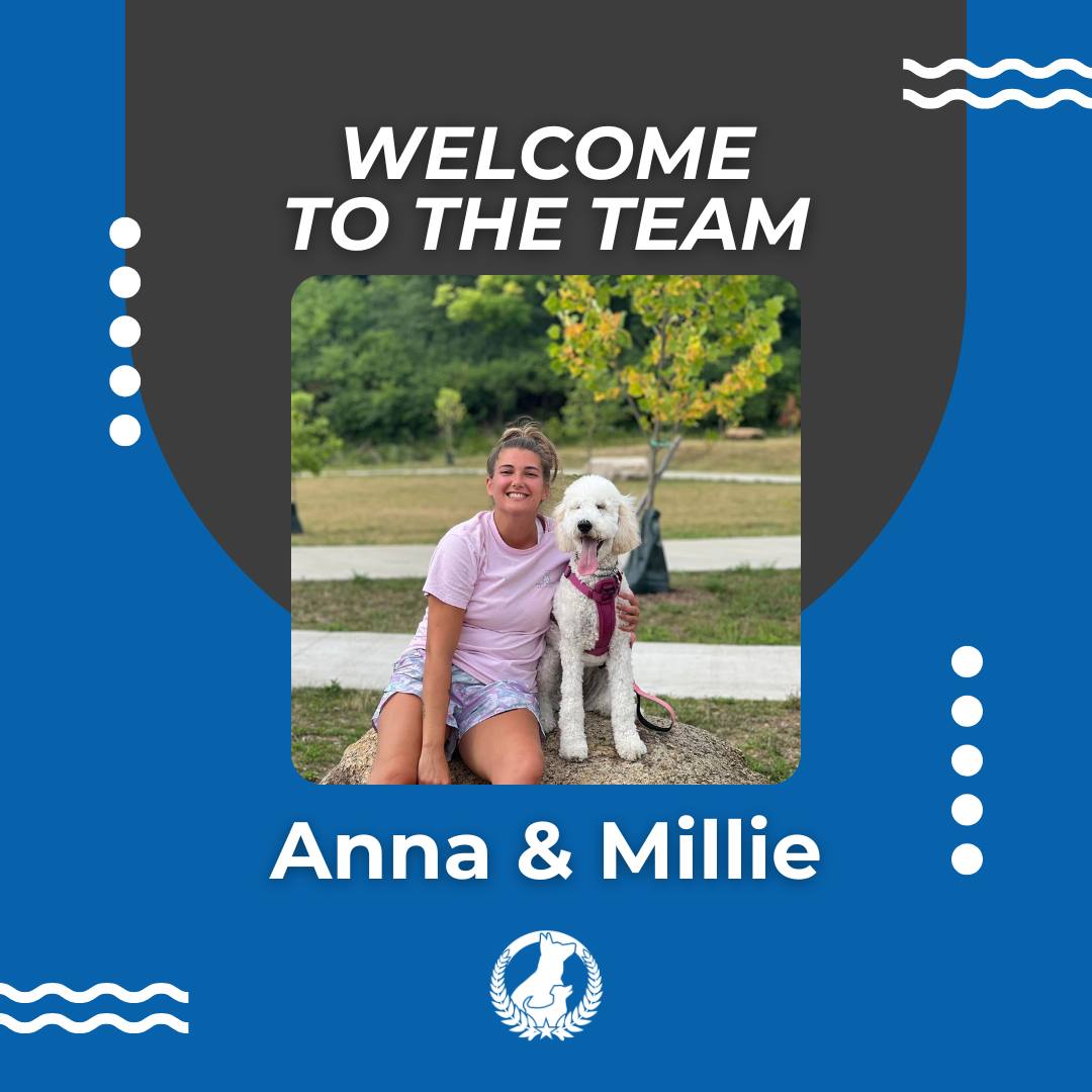 Big welcome to Anna! 🎉🐾

We&rsquo;re so excited to introduce our newest team member in training, Anna! Anna brings a passion for animals and valuable hands-on experience as a former veterinary assistant and dog sitter. Her love for dogs is at the heart of everything she does.

She also has an adorable 2-year-old Goldendoodle, Millie, who is a certified therapy dog, loves to make new friends, and is as sweet as they come! 💙

We&rsquo;re thrilled to have Anna join our team and can&rsquo;t wait for you to work with her!

Help us give Anna a warm welcome in the comments! 👇🐶

