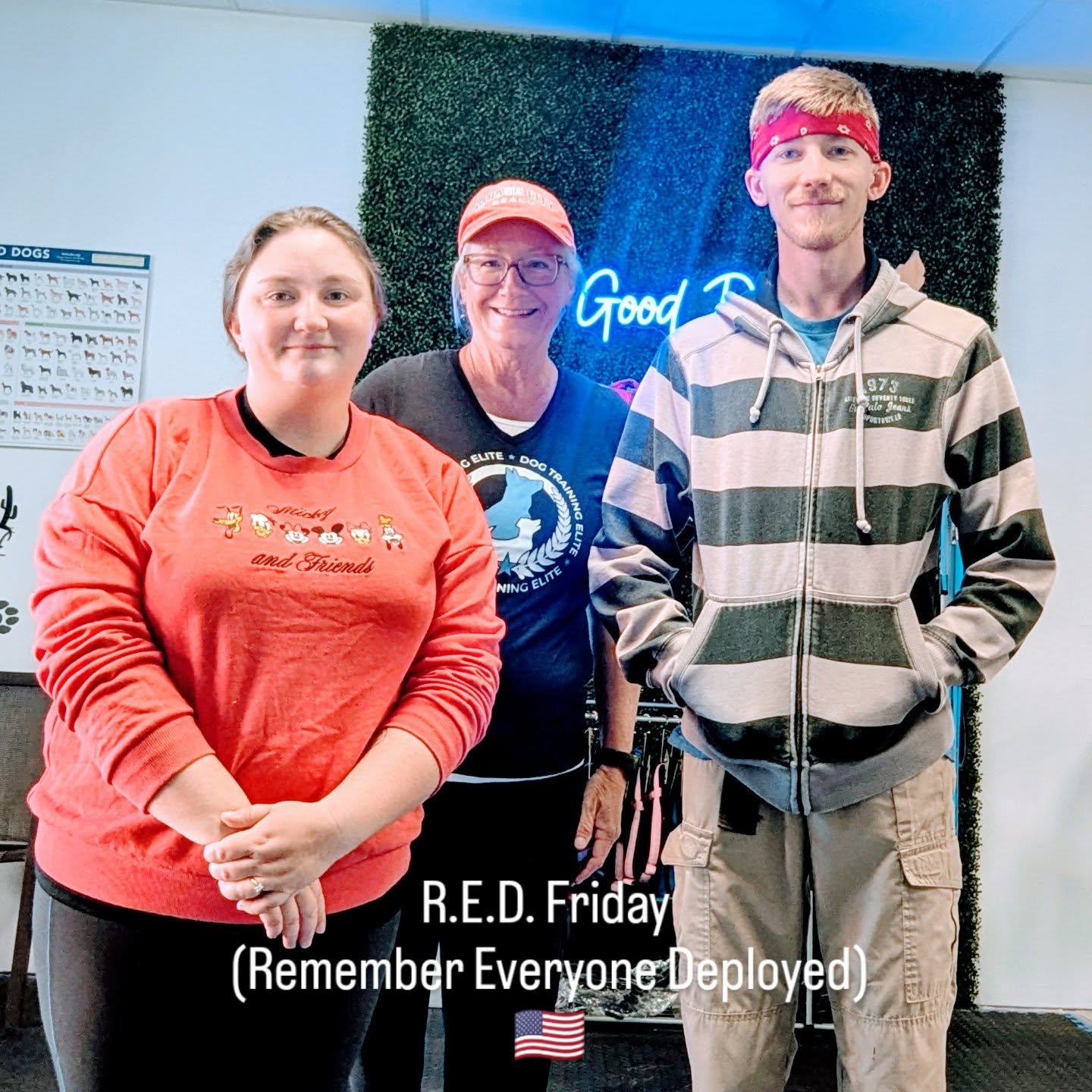 The Dog Training Elite team supports our troops 💪🇺🇸

