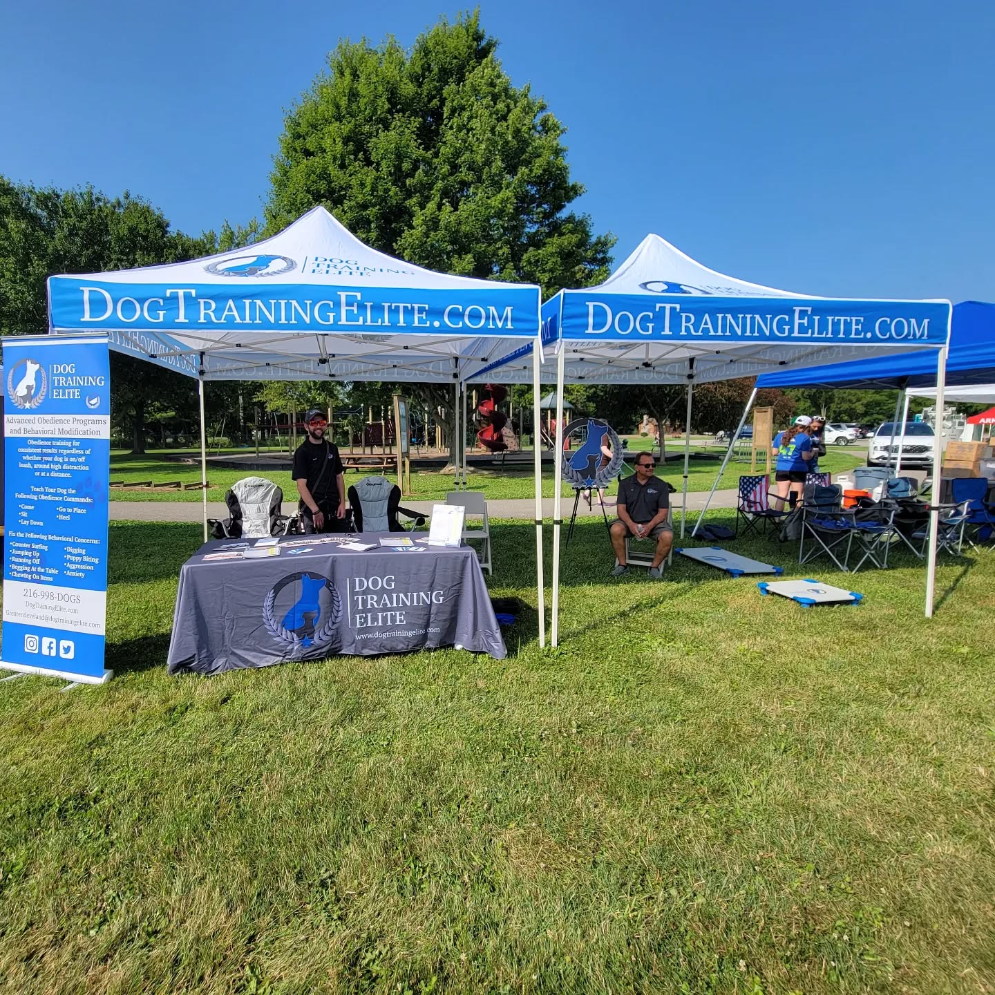 Valley city Frog Jump Event.