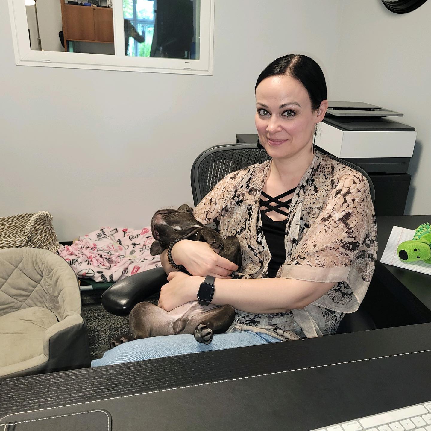 It&rsquo;s been a tough day of work for this little guy, he learned place today! 





