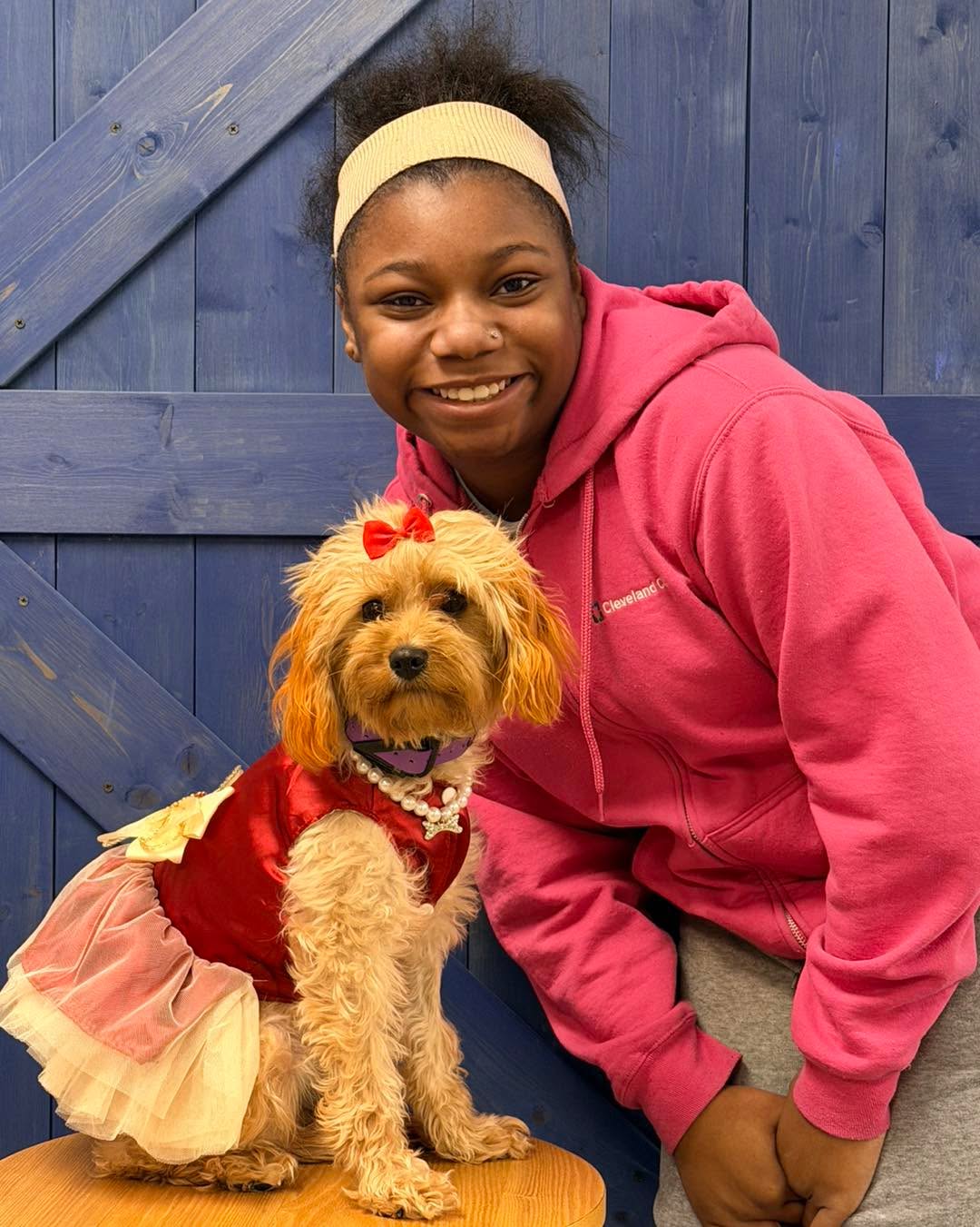 All of us at DTE Northeast OH wish all the best to Aliisa and Muffy!  They are starting a new chapter in NC. We have thoroughly enjoyed working with both of you. Muffy is an incredible little dog (with an even more incredible wardrobe 😂). Good luck and we will miss you! 💙💙💙