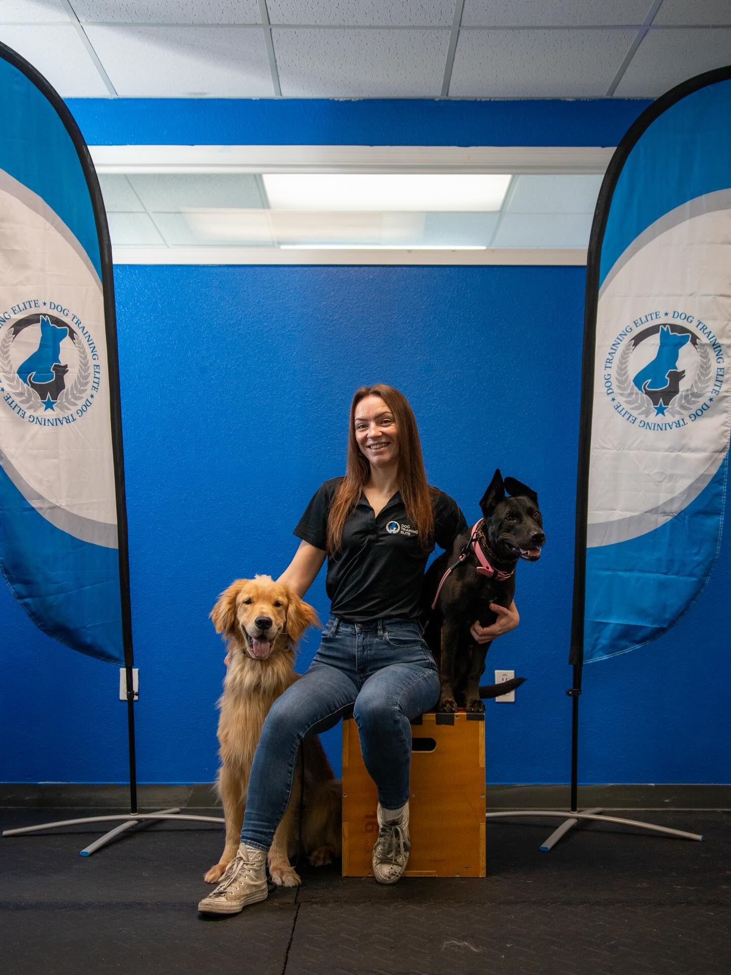 1 day late but we wanted to wish one of our amazing trainers, Emily a happy birthday! She spent her birthday doing what she loves and that is training her raising service pup at Disney all day! Her dedication and commitment to our clients&rsquo; and their dogs go above and beyond! We are thankful to have her a part of the DTE Orlando family!
