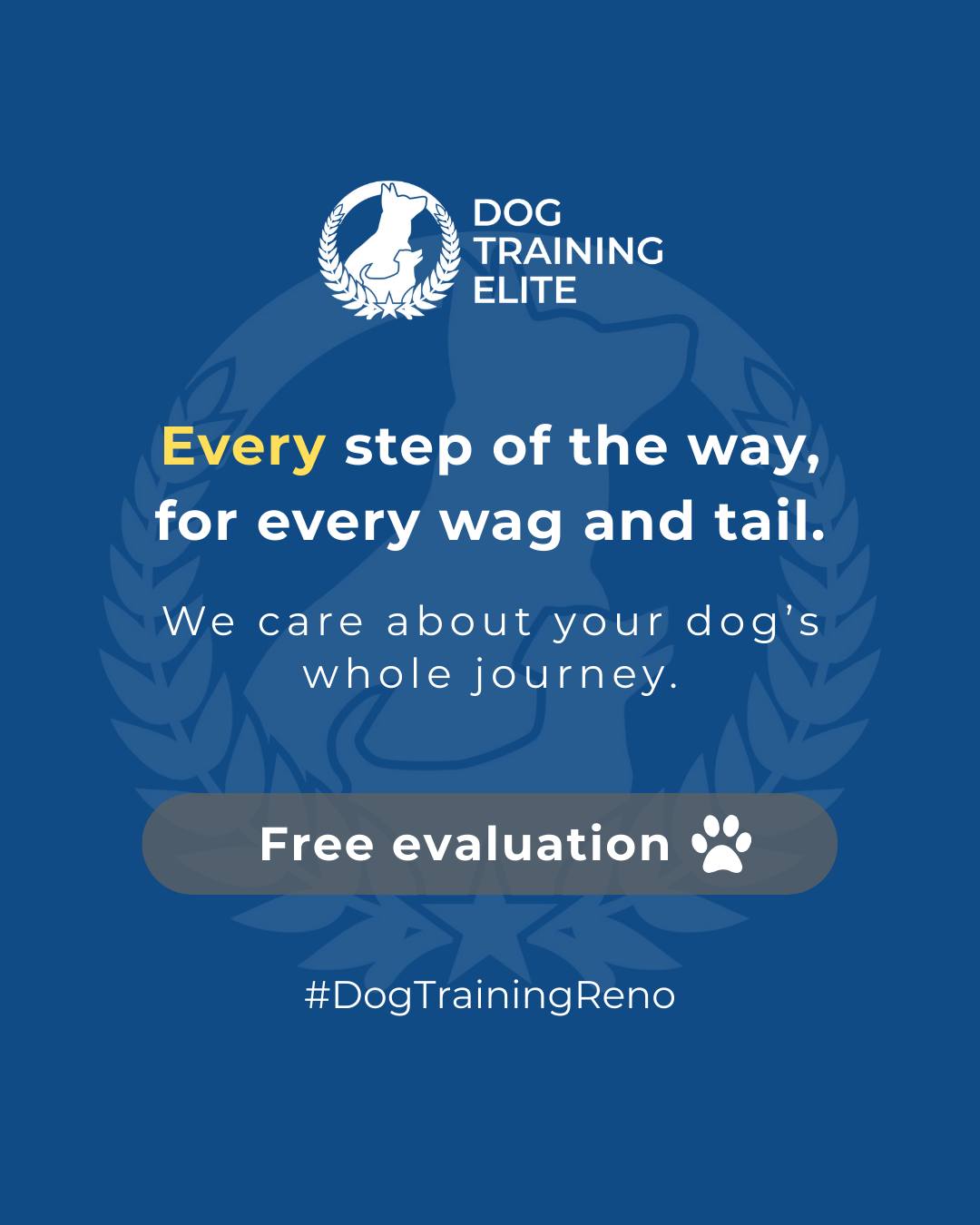 Every dog&rsquo;s journey is unique, and we&rsquo;re here for every step. 🐾

 From puppy foundations to advanced off-leash reliability, our team in Reno guides you and your dog with patience, skill, and consistency. Building trust, confidence, and connection is what makes training truly rewarding.

Make better behavior your first win of the year. Book your free in-home evaluation and see why Reno and Sparks dog owners choose Dog Training Elite for real, lasting results.
📍https://maps.app.goo.gl/ZRzGfemQvtXWwd8r7


