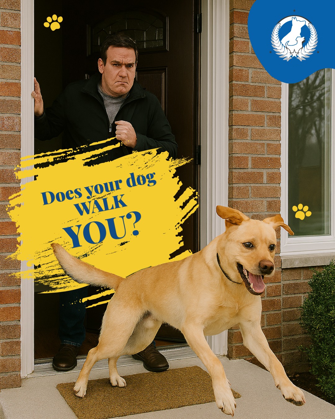 Quick question&hellip;

When you take your dog for a walk, are you actually walking together? 😅

If your dog is constantly pulling you down the sidewalk, getting distracted, or deciding where the two of you are going next, you&rsquo;re definitely not alone.

Walking calmly is a skill, and like any skill, it takes practice and consistency. A better walk can mean more enjoyable time outside for both of you.

🐾 Ready to work on it?
Learn more at dogtrainingelite.com/richmond

