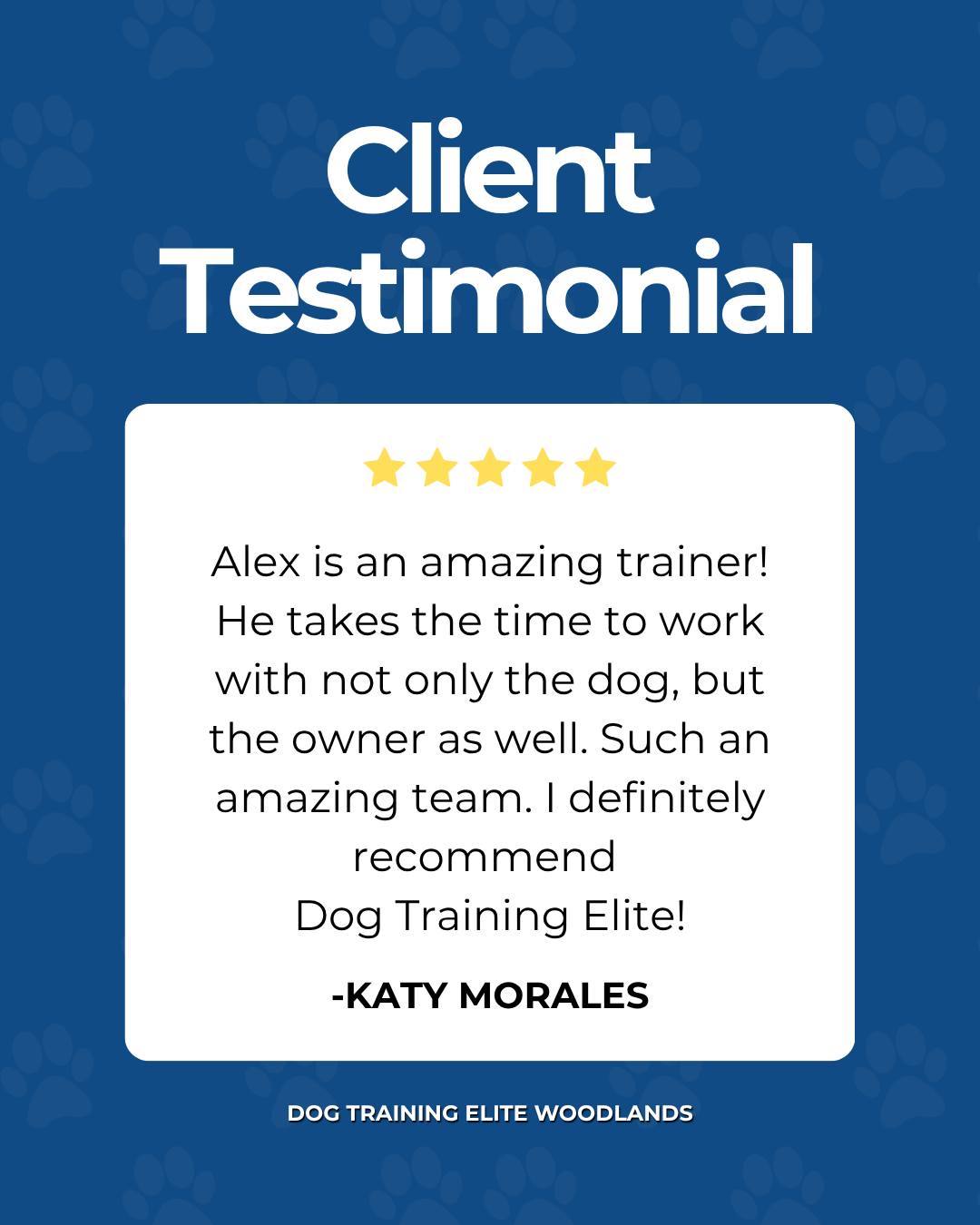 Dog training works best when BOTH ends of the leash are learning. 🐾💙

Alex takes the time to work with the dog while making sure their owner feels confident, supported, and equipped to continue the training at home.

Because lasting progress is a team effort!

