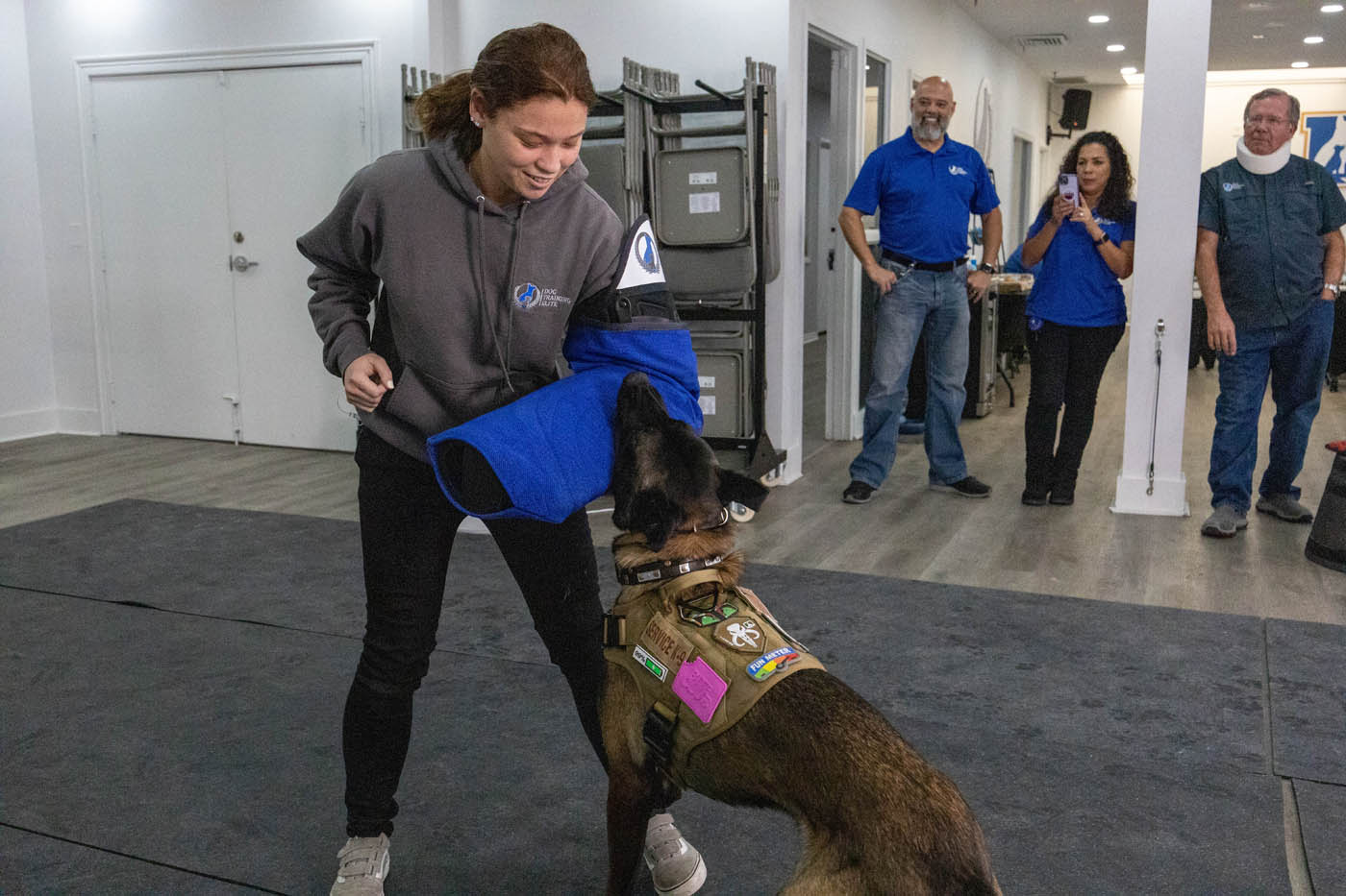 A Dog Training Elite expert providing protection dog training in Lexington, KY.