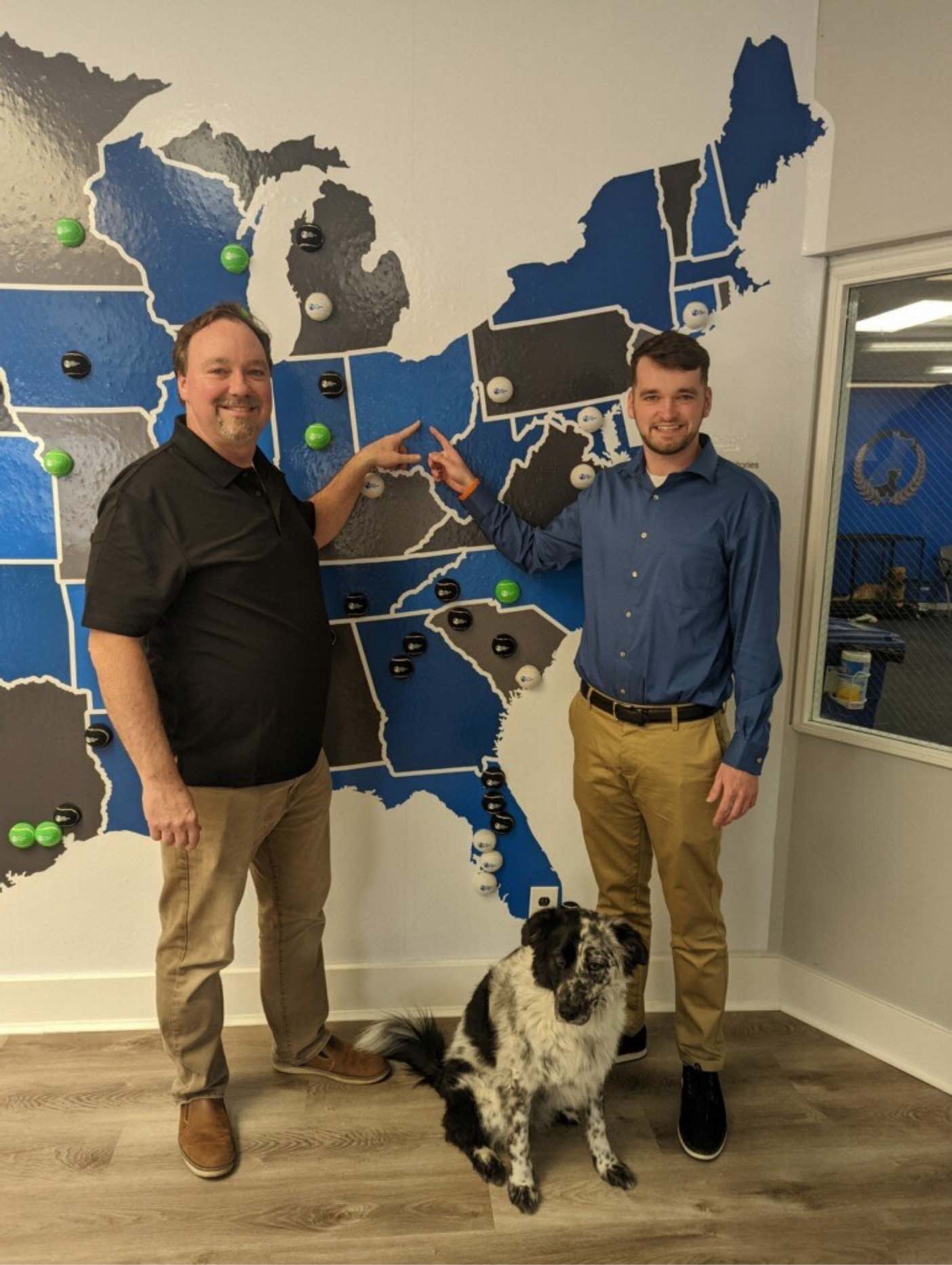 Dan and Brennan O'Malley are the newest Dog Training Elite owners!